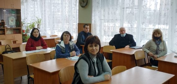 Засідання викладачів циклової комісії природничих дисциплін та соціально-гуманітарної підготовки