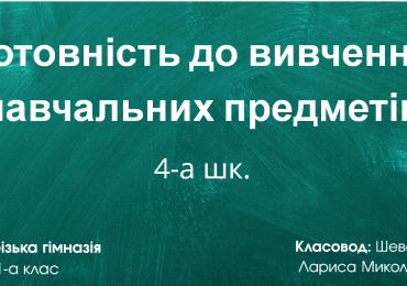 Випускний навчальний рік розпочато!